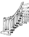 Винтовые лестницы без опорных балок